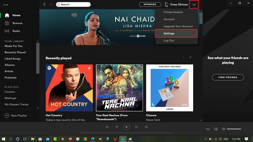 is spotify free on windows 10