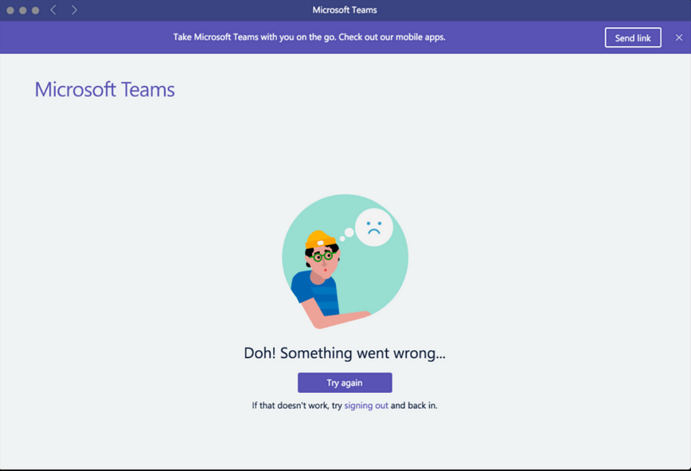 Fix   Doh  Something went wrong error in Microsoft Teams  Two Ways  - 63