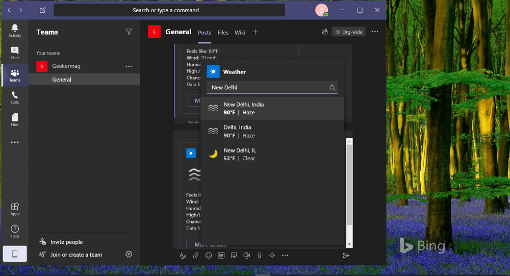 Change   See Temperature Settings from Fahrenheit to Celsius in Teams - 70