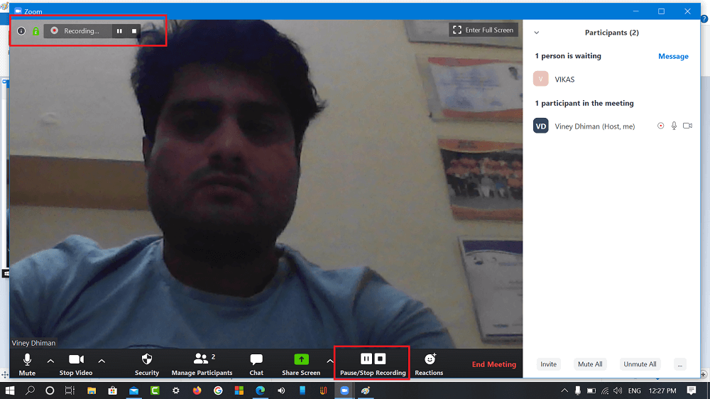 How to Record Screen of Zoom Video Meeting  Official Method  - 80