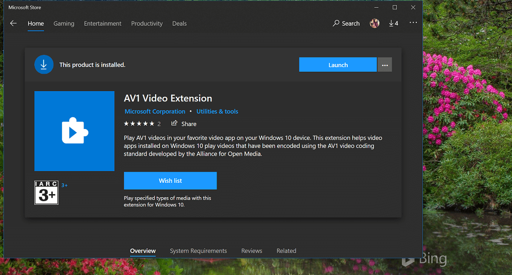 AV1 Video Extension that Enable AV1 Video Playback Support in Windows 10 - 61