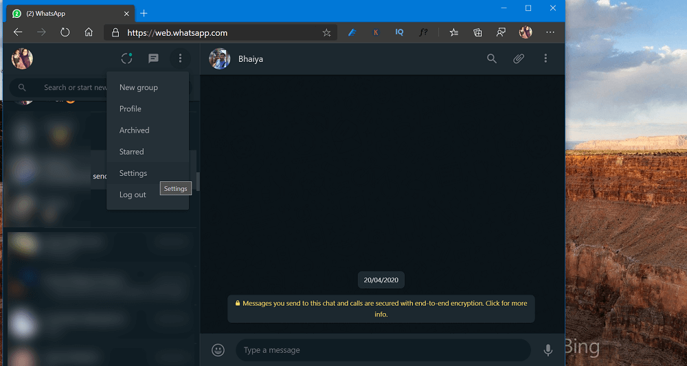 How to Enable Dark Theme in WhatsApp for Web