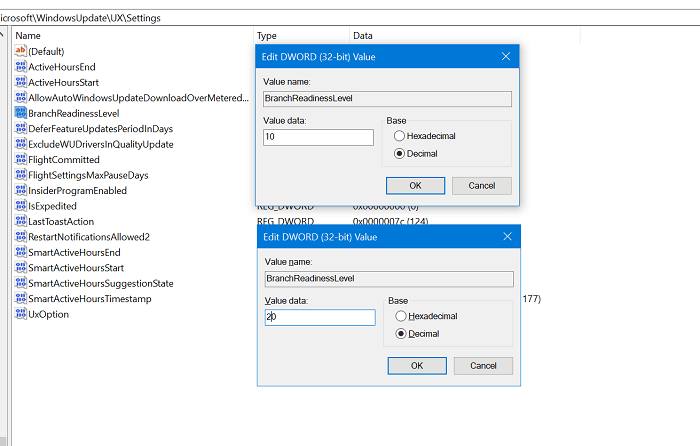 Switch Between Semi-Annual Channel (Targeted and Semi-Annual Channel) in windows 10 home