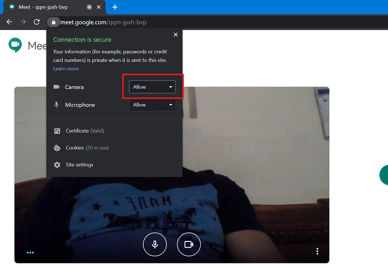 Fix   Google Meet Camera not working in Video Meeting in Chrome - 41