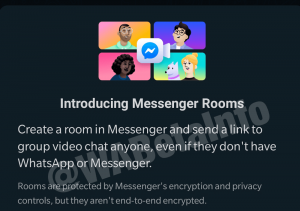 How to Use Messenger Rooms shortcut in WhatsApp app