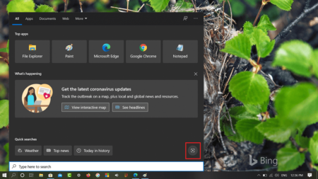 How to Use 'Search with a screenshot' feature in Windows 10 Search UI