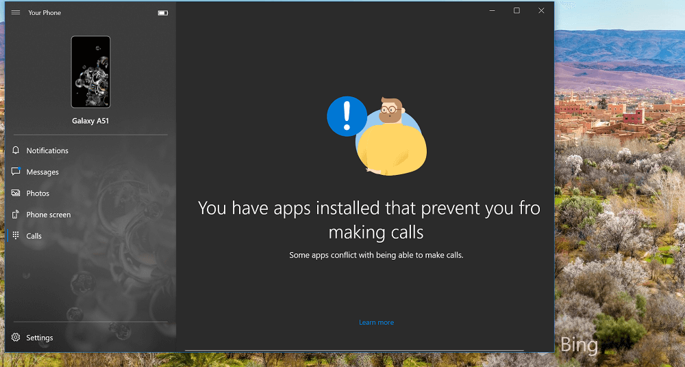 Fix   Your Phone Calls feature not working in Windows 10 - 31