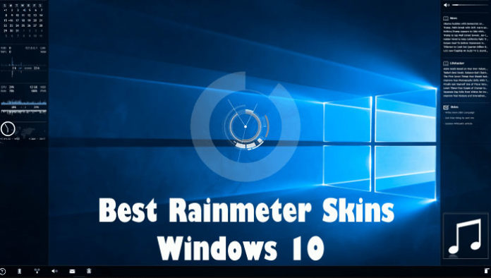 mac skins for windows 10 rainmeter