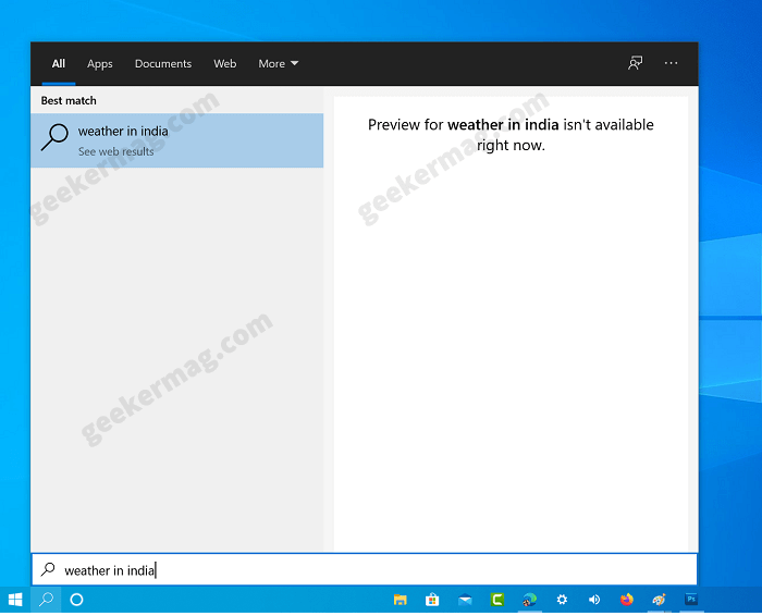 How to Disable Bing Search in Start Menu Search of Windows 10 v2004