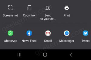 Chrome for Android gets Screenshot option in Share Menu with Image Editor Enable and Use Screenshot option in Chrome Share menu
