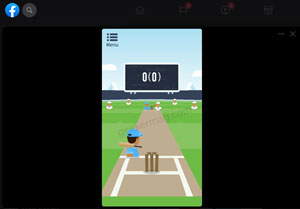 cricket frvr - facebook instant games