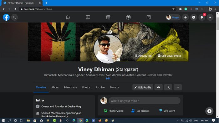 Turn On and Enable Dark Mode for Facebook    Desktop  Android  iOS  - 89