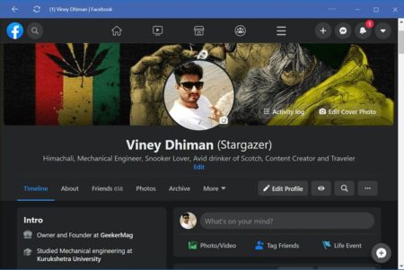 How to Enable Dark Mode for Facebook Desktop Version (Officially)