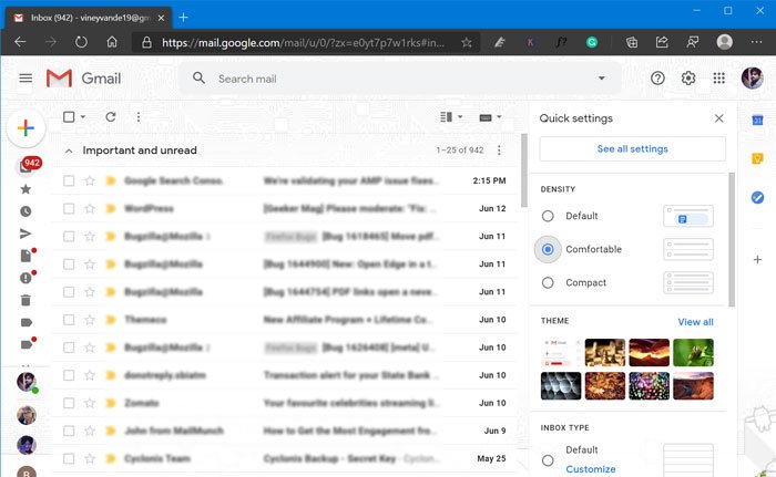 How to Use New Settings Menu to Optimize Gmail Interface 