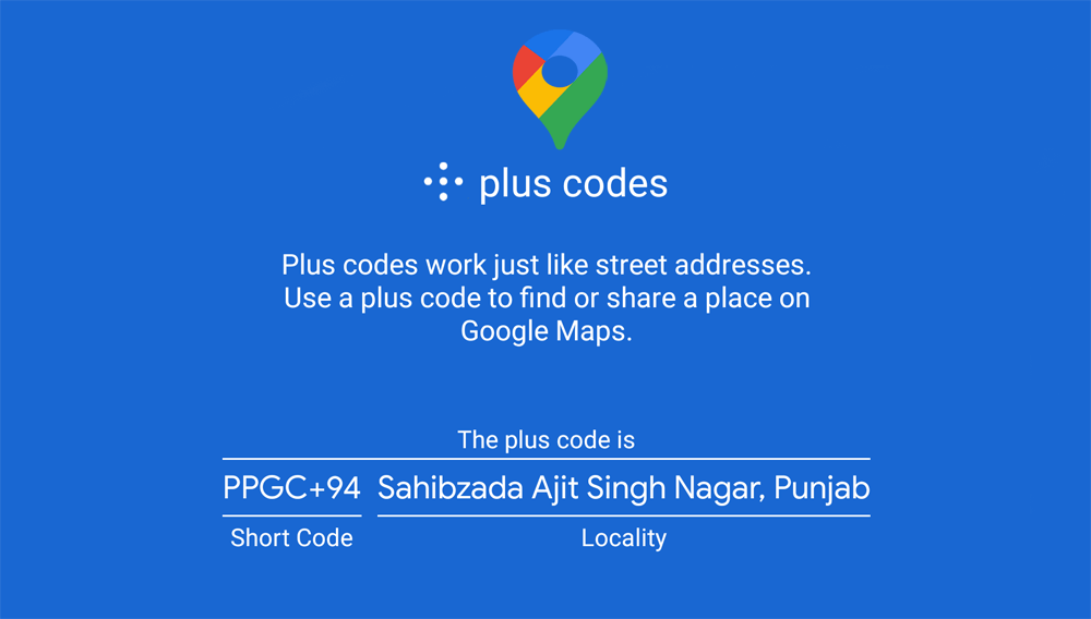 How to Share your Location using Plus Codes in Google Maps on Android