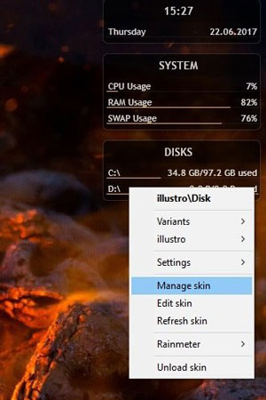 How to Install and Use Rainmeter Skins in Windows 10 - 77