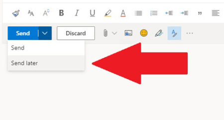 Outlook.com get 'Send later' feature, let you Schedule Emails