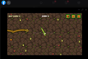 snake attack - facebook instant games