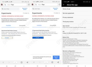Microsoft Edge for Android gets support for Experimental flags (edge://flags)