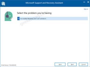instal the new version for android Microsoft Support and Recovery Assistant 17.01.0268.015
