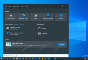 Microsoft is Showing ads for Skype Meet on Windows 10 Search UI How to Get rid of Skype ads in Windows 10 Search UI