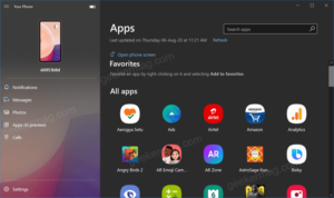 How to Open Android apps within Your Phone app in Windows 10