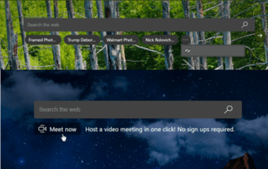 Microsoft is Testing Quick Searches and Meet Now on Edge New Tab Page Microsoft is Testing Trending Search and Meet Now on Edge New Tab Page