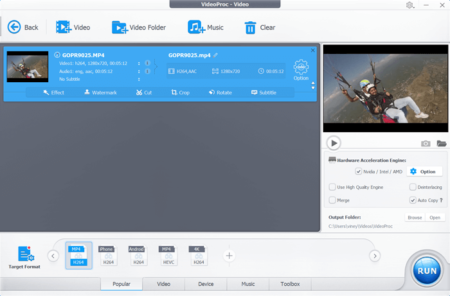 VideoProc - Best Video Editing Software for 4k and HD Videos