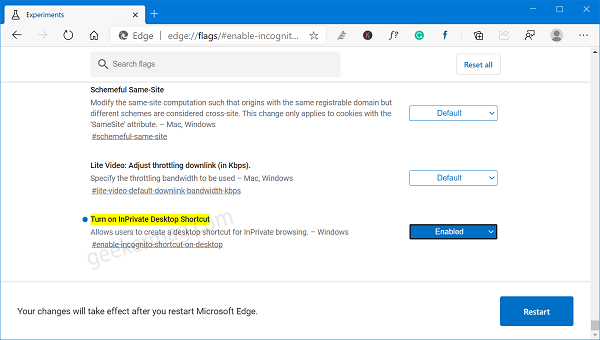 Create a Desktop Shortcut for InPrivate Browsing in Edge - 62