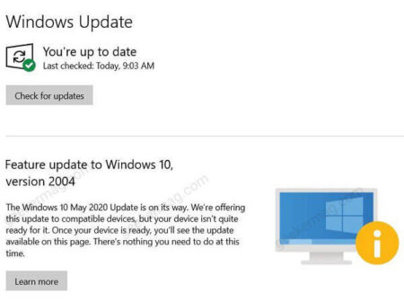 How to Bypass Upgrade Blocks to get Feature Updates in Windows 10