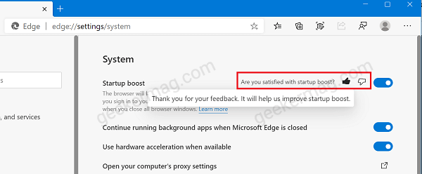 How to Enable or Disable Startup Boost to Open Edge Quickly - 47