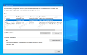 Windows 10 Defrag tool is getting new features Windows 10 Defrag tool is getting new features