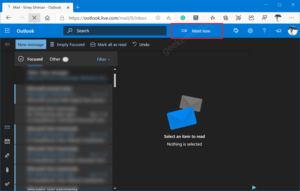 Outlook.com gets a Meet now button to Create Skype Video Meeting Outlook.com gets Meet now button to create Skype Video Meeting