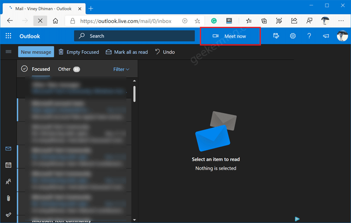 Outlook com gets Meet now button to create Skype Video Meets - 20