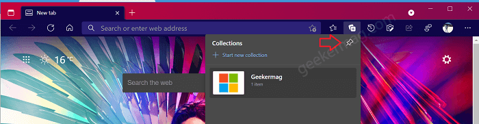 Collections feature in Microsoft Edge and How to Use them  - 73