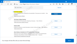 How to Enable and Use Tab Groups Collapse in Microsoft Edge