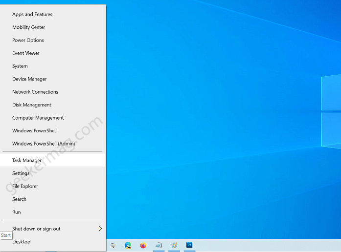 Shortcuts to Open Task Manager in Windows 10 - 54