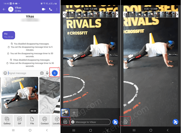 How to Send Disappearing Message on Signal  Android   iOS  - 99