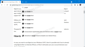 Use Commander feature in Chrome