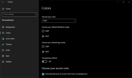 How to Enable Dark Mode in Windows 10