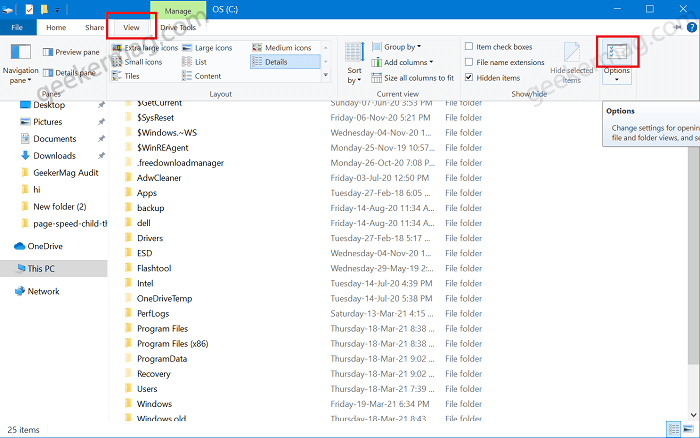 Enable or Disable Compact mode in File Explorer in Windows 10 - 61