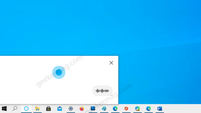 stop cortana from popping up