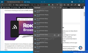 How to Show or Hide Download Flyout when download starts in Microsoft Edge How to Show or Hide Download Flyout when download starts in Microsoft Edge