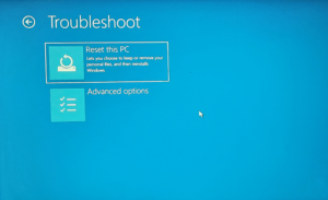 How to Reset Windows 10 from Login Screen