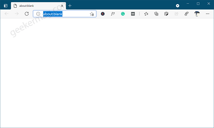 How to Set New Tab Page to Blank in Microsoft Edge - 31