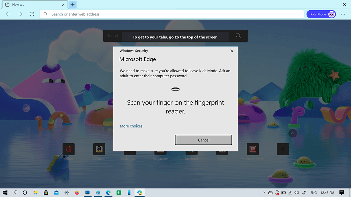 How to Launch and Exit Kids Mode in Microsoft Edge - 14