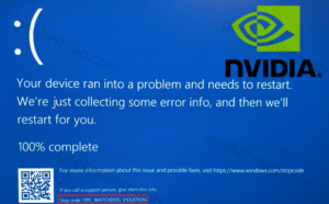 Fix: DPC Watchdog Violation in Windows 10 with Nvidia Graphic v466.63 DPC Watchdog Violation in Windows 10