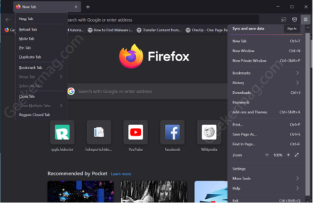 How to Enable Dark Theme Mode in Firefox the Proton UI