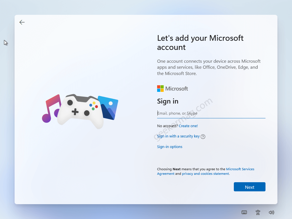 Add your microsoft account to Windows 10