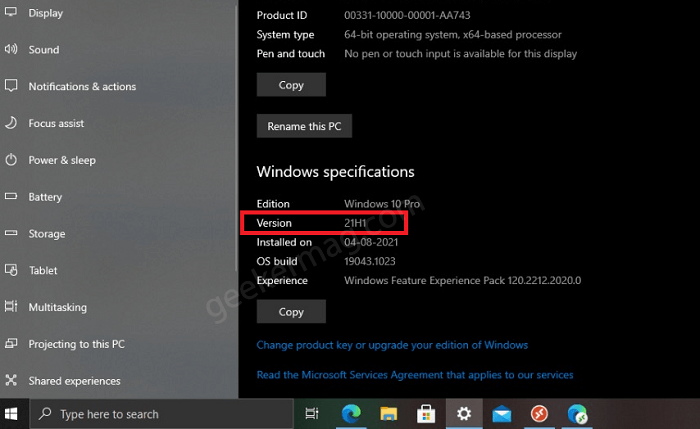 What version of Windows 10 Do I have